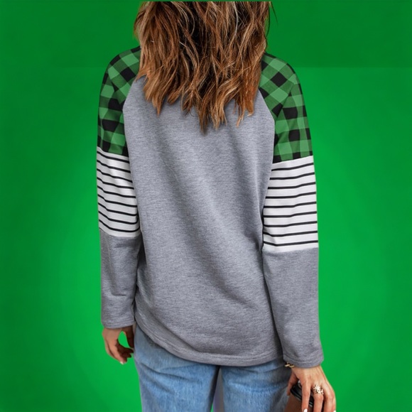 St Patty’s Day sequin disco ball top S M L - Picture 4 of 7